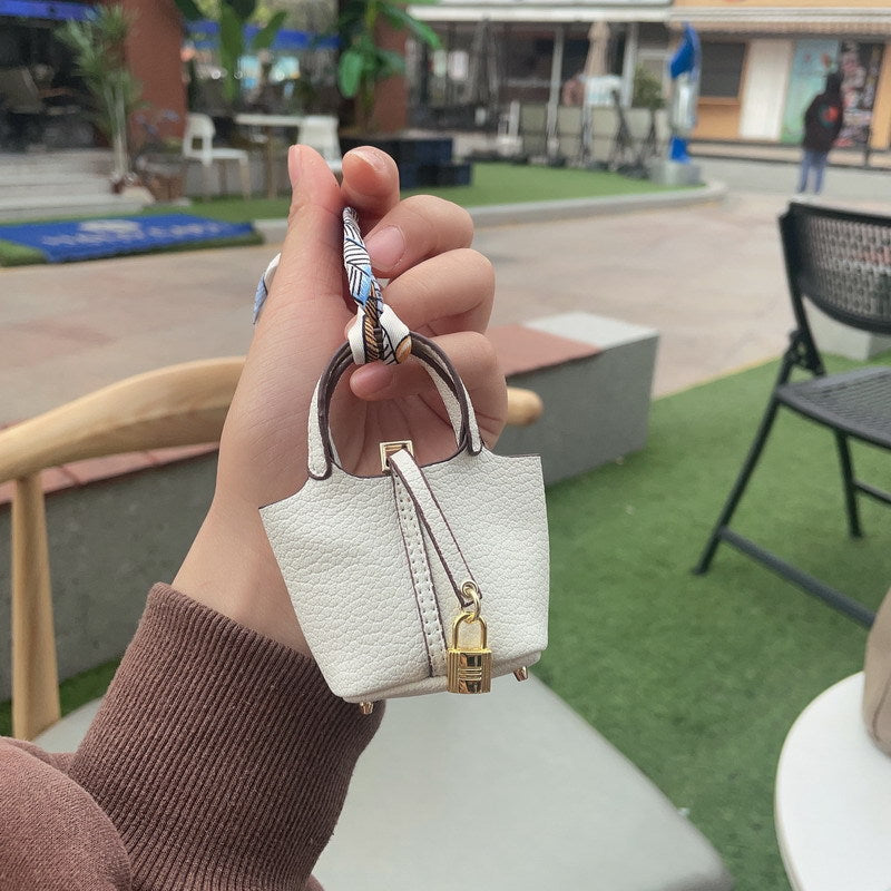 Mini Picotin Bag Charm