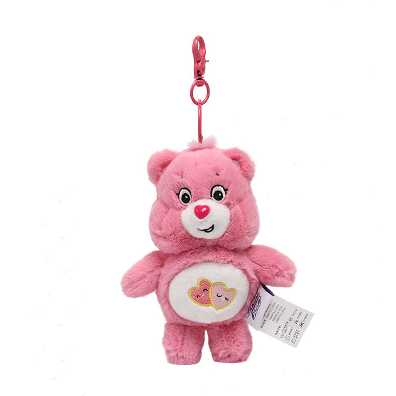 Love Heart Plush Bear Plush Bags Charm