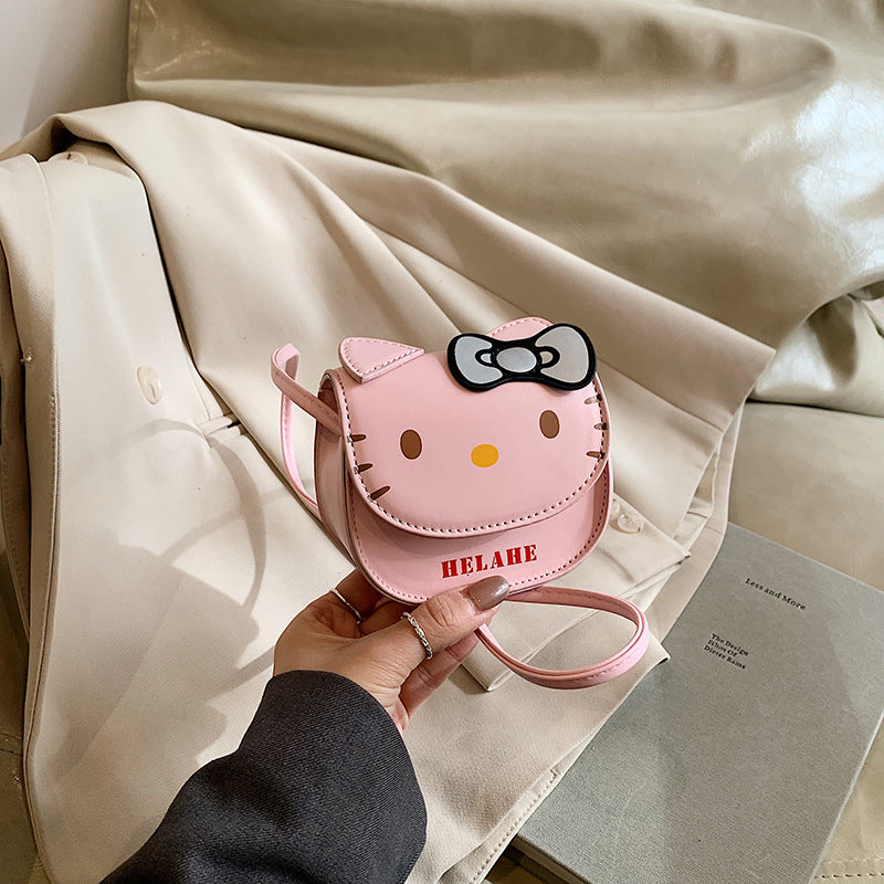 Kids' Cartoon Cat Crossbody Bag